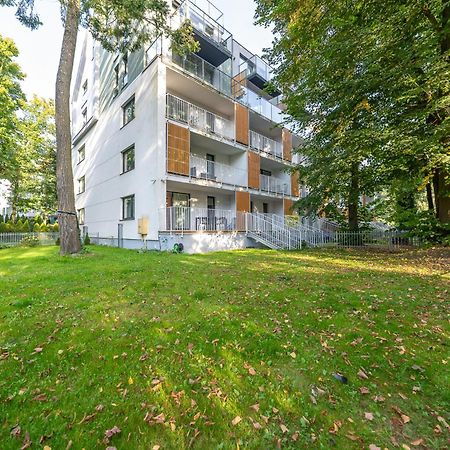 Apartamentyprzymorzu 010 Z Basenem Tarasem I Ogrodkiem Kolobrzeg Luaran gambar