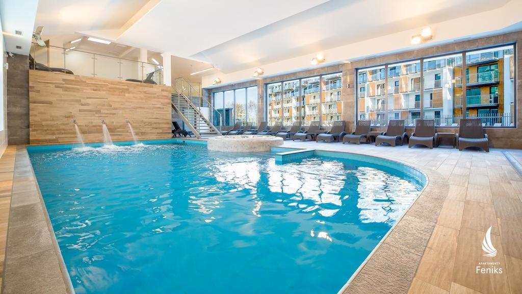 Apartamentyprzymorzu 010 Z Basenem Tarasem I Ogrodkiem Kolobrzeg Luaran gambar