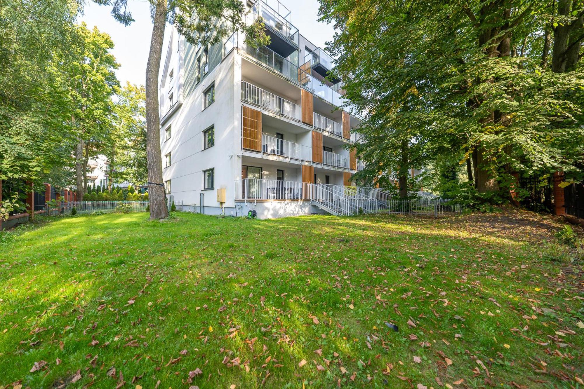 Apartamentyprzymorzu 010 Z Basenem Tarasem I Ogrodkiem Kolobrzeg Luaran gambar
